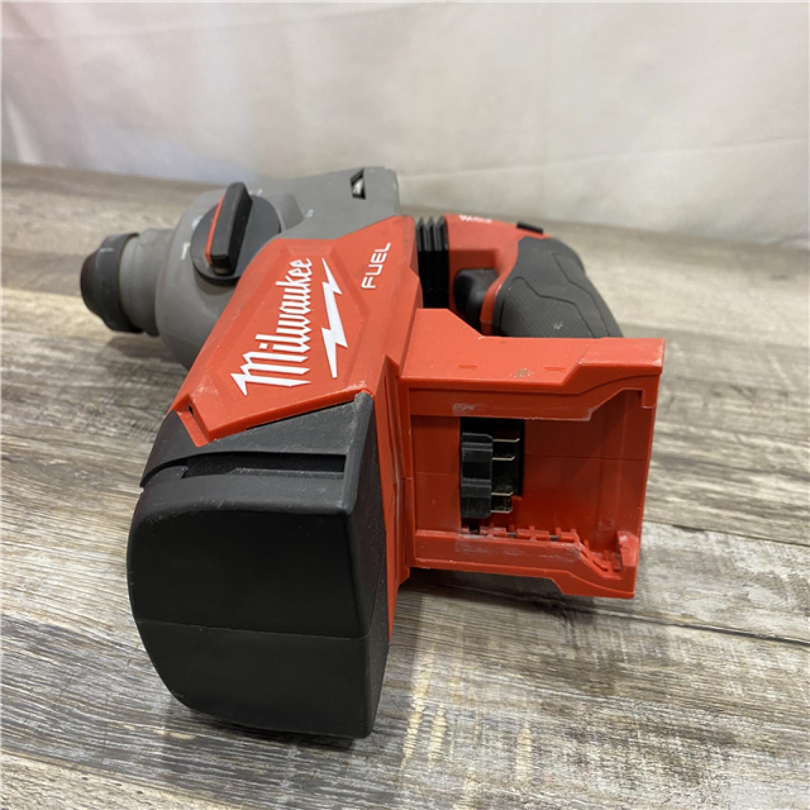 AS-IS Milwaukee FUEL 18V Lithium-Ion Brushless Cordless 1 in. SDS-Plus Rotary Hammer (Tool-Only)
