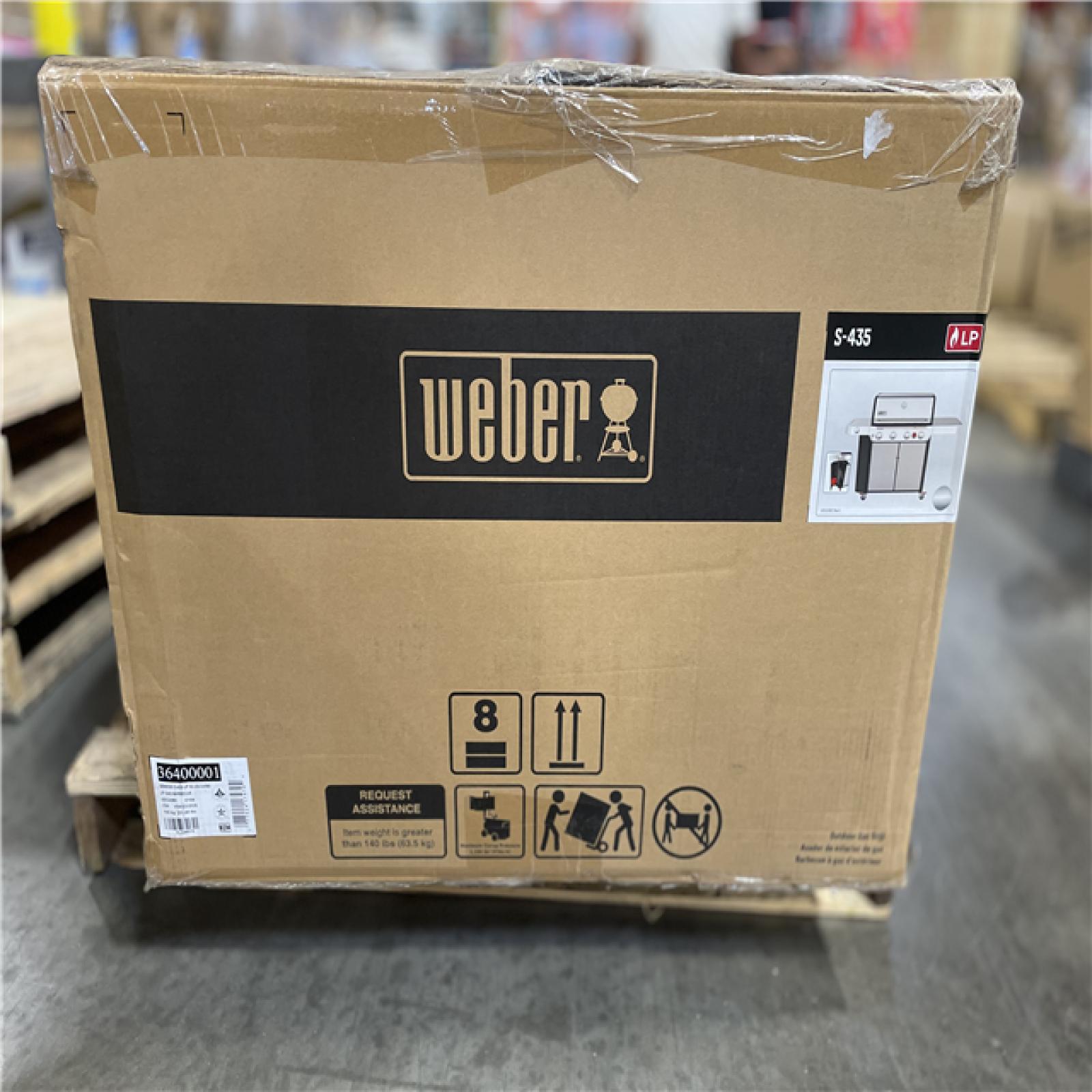 DALLAS LOCATION- AS-IS WEBER Genesis S-435 4-Burner w/ side burner