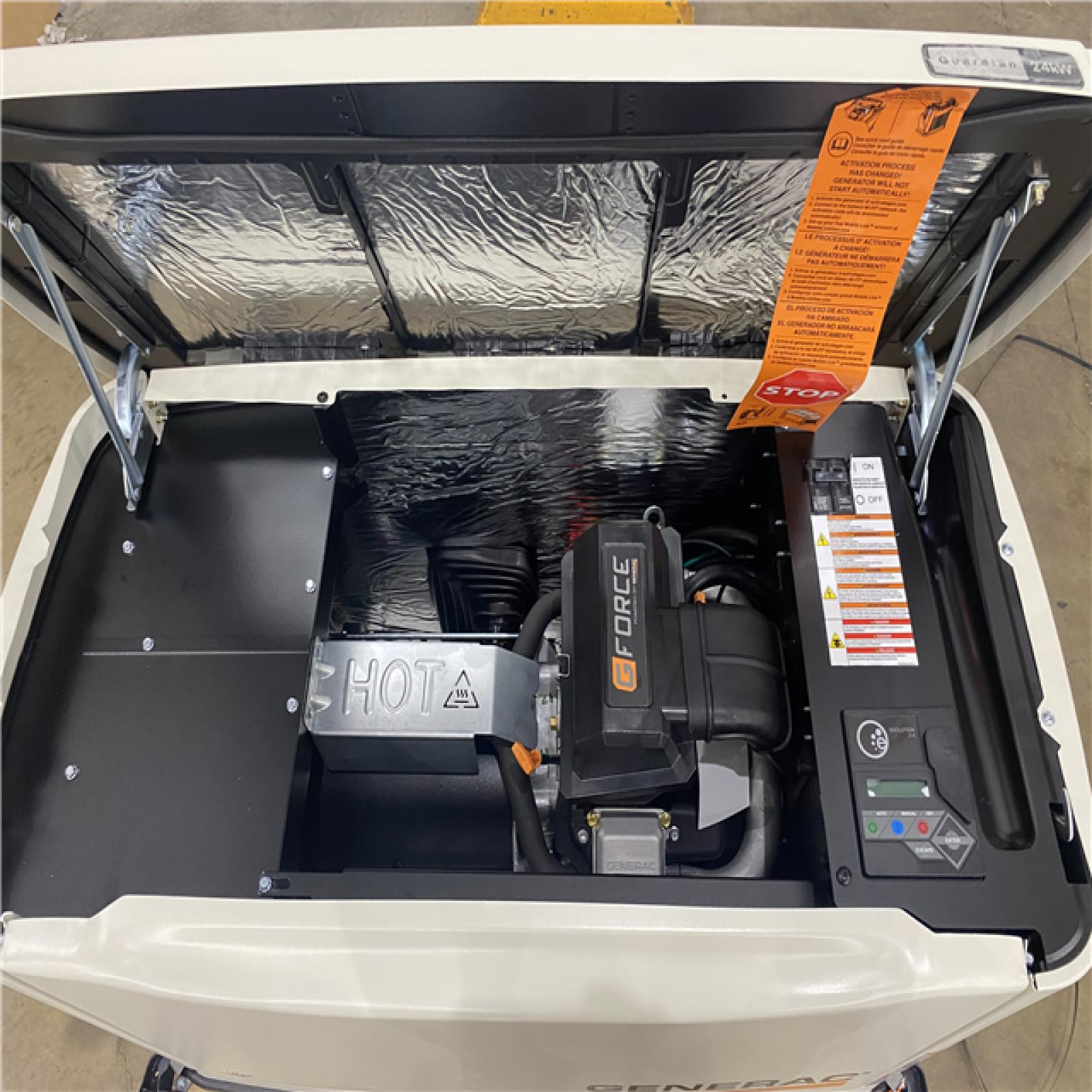 Houston Location AS IS - Generac 24,000 Generator