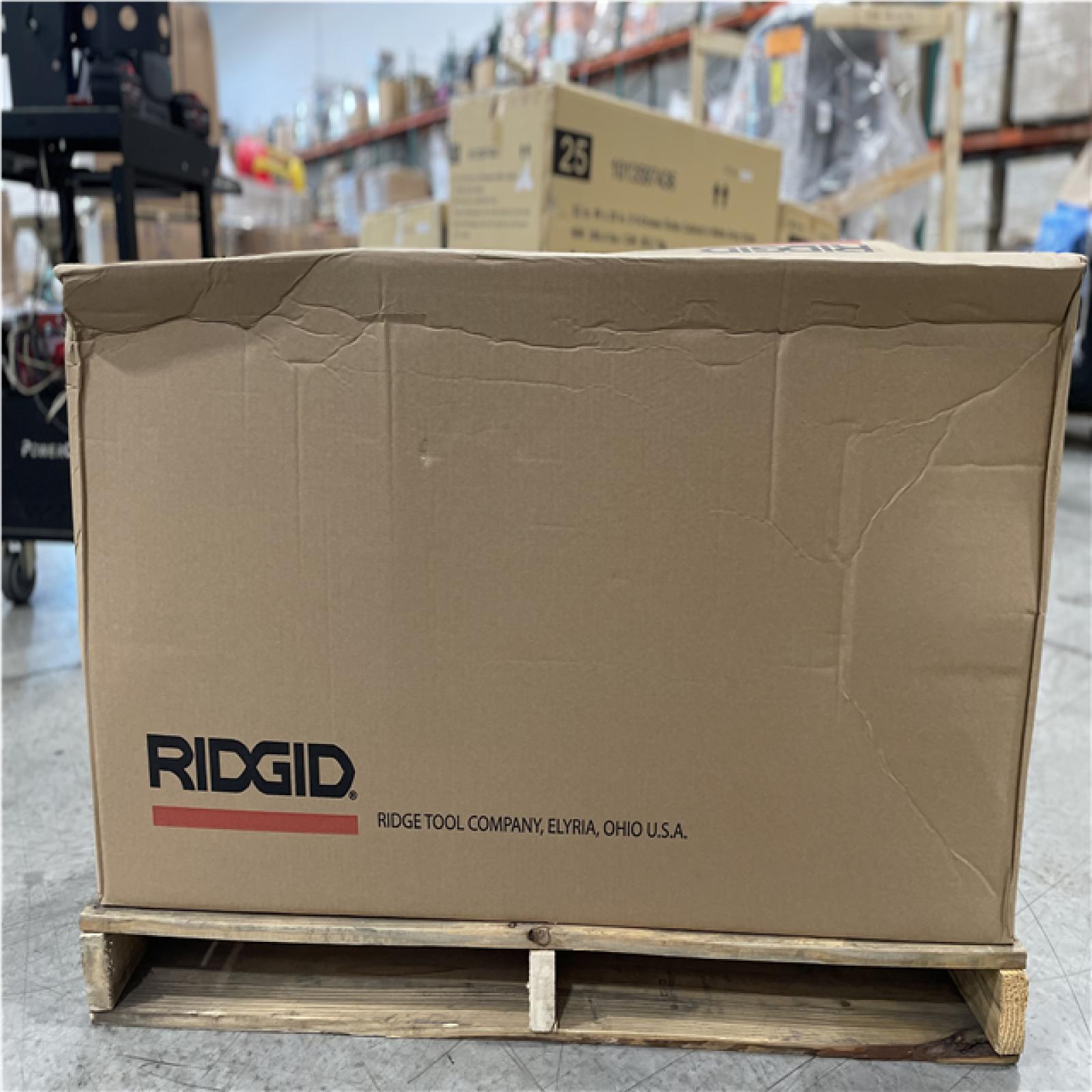 DALLAS LOCATION- RIDGID K1500B Sectional Machine for 2-8 in. Lines  w/Mitt  Pin Key  Rear Guide Hose  11/4 in. Cable  2-Cable Carriers  Tool Set