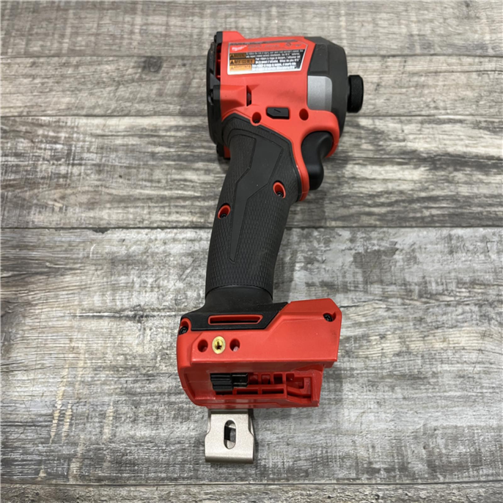 AS-IS Milwaukee FUEL 18V Lithium-Ion Brushless Cordless 1/4 in. Hex Impact Driver (Tool-Only)