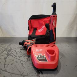 AS-IS- Milwaukee M12 Brushed Cordless 3/8 in. Ratchet and Screwdriver (2-Tool) Combo Kit