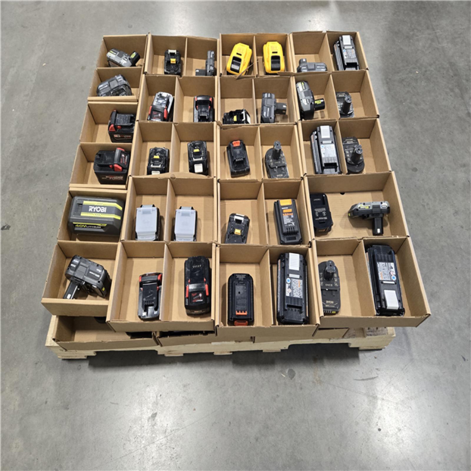 DALLAS LOCATION- AS-IS BATTERY PALLET