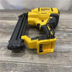 AS-IS DEWALT 20V MAX XR Lithium-Ion Electric Cordless 18-Gauge Brad Nailer (Tool Only)