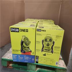 California NEW Ryboi One+ 18V  7.5 Bucket Top Misting Fan Kit  Includes (1) Battery & Charger (9 Pieces)