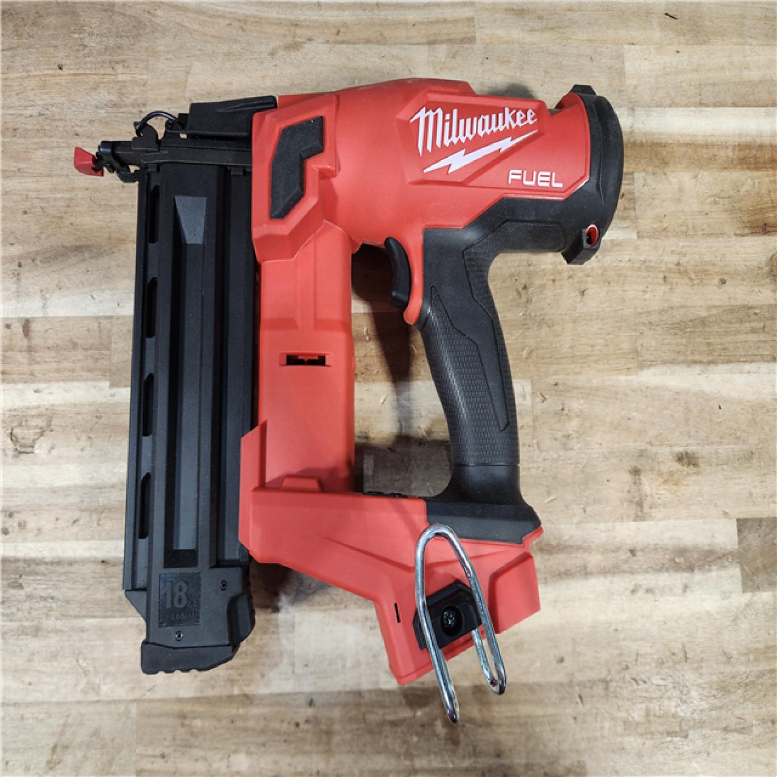 HOUSTON LOCATION - AS-IS Milwaukee FUEL 18-Volt Lithium-Ion Brushless Cordless Gen II 18-Gauge Brad Nailer (Tool-Only)