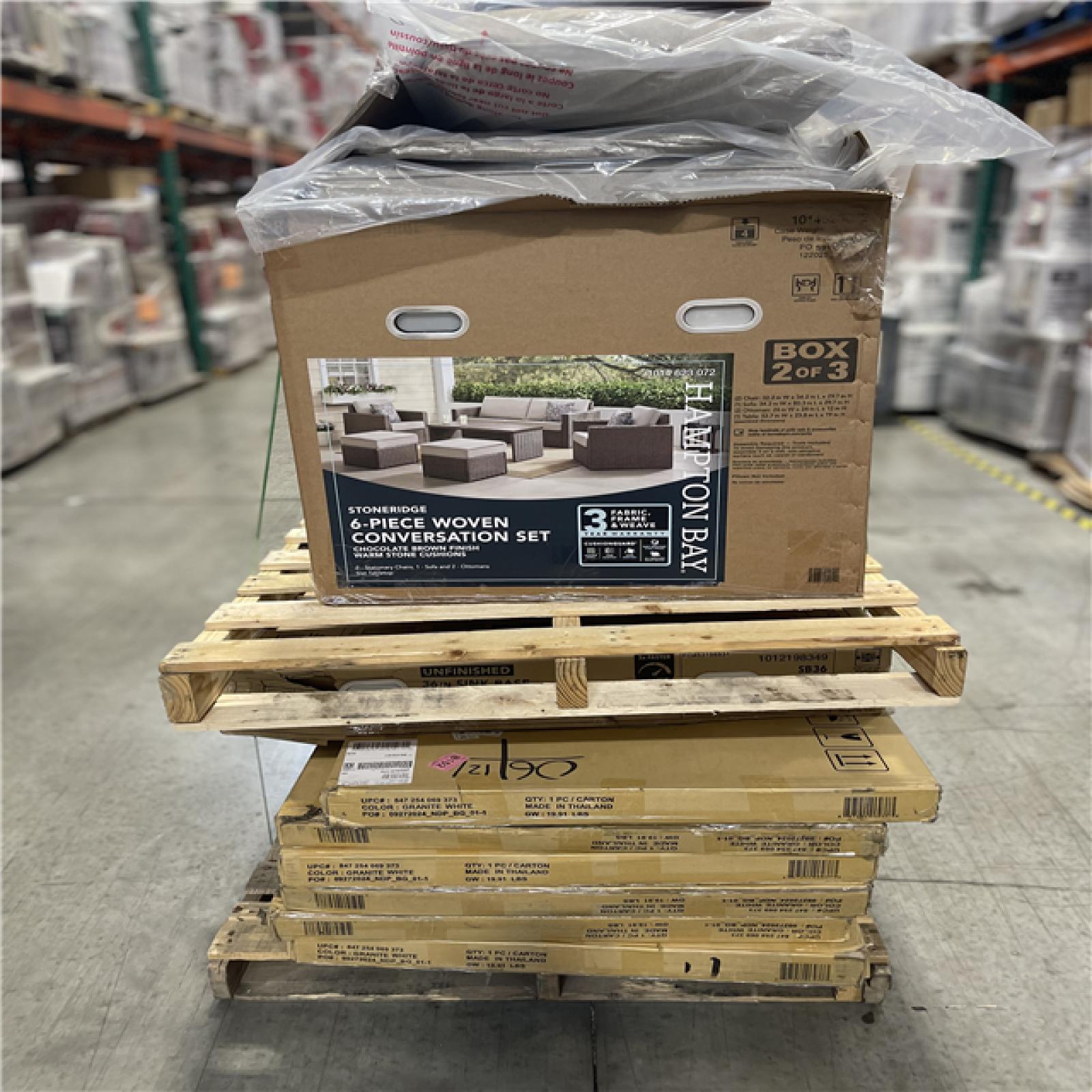 DALLAS LOCATION- AS-IS HOME IMPROVEMENT PALLET