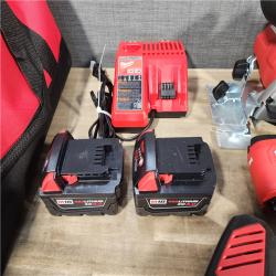 HOUSTON LOCATION - AS-IS Milwaukee M18 18-Volt Lithium-Ion Cordless Combo Kit 7-Tool with 2-Batteries, Charger and Tool Bag