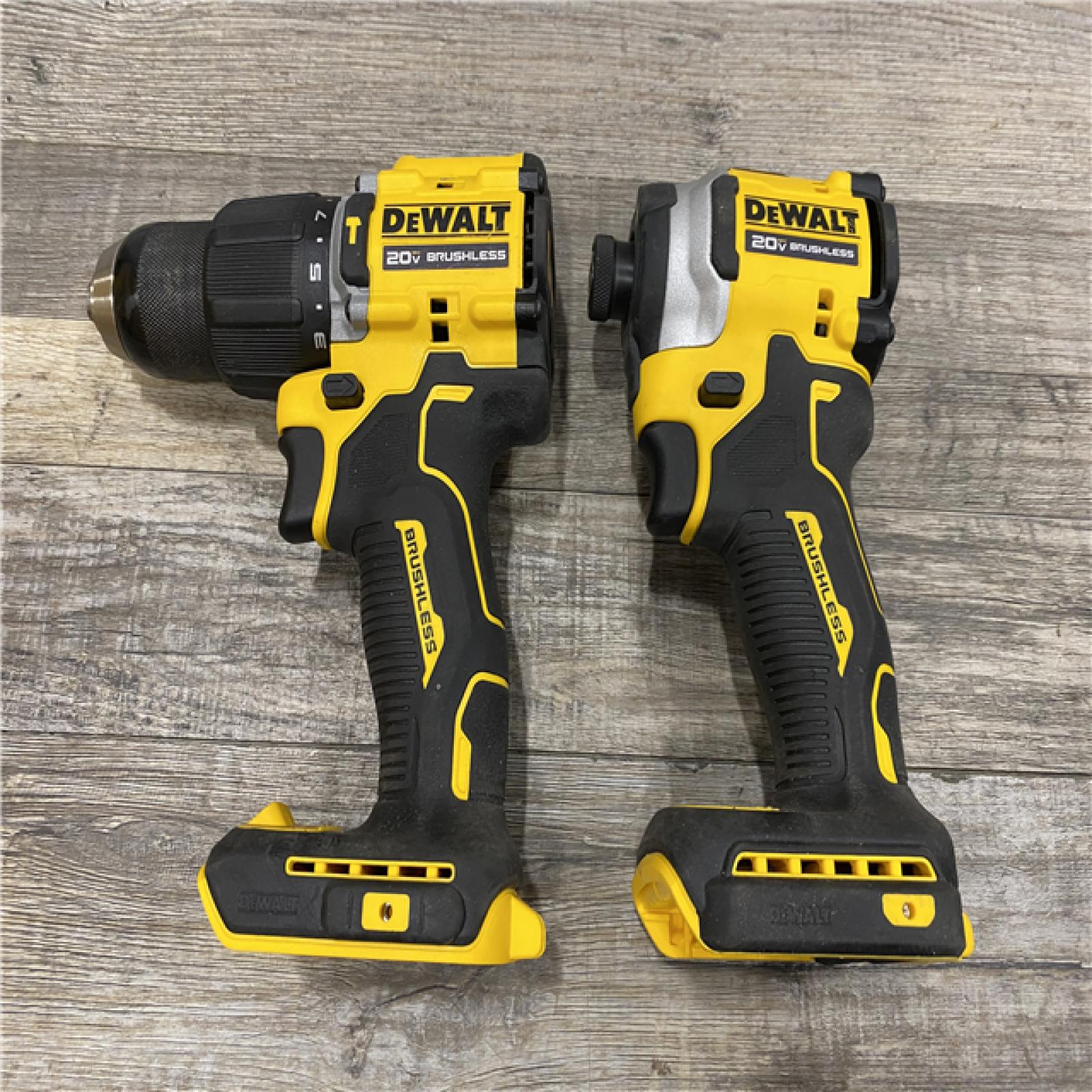 AS-IS DEWALT ATOMIC 20V MAX Lithium-Ion Cordless 2-Tool Combo Kit