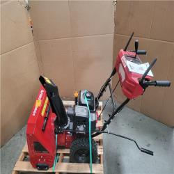 CALIFORNIA AS-IS LIKE NEW I-POWER 24 in. 212 Cc Self Propelled 2-Stage Gas Snow Blower with Electric Start and LED Light for Side Walk Driveway