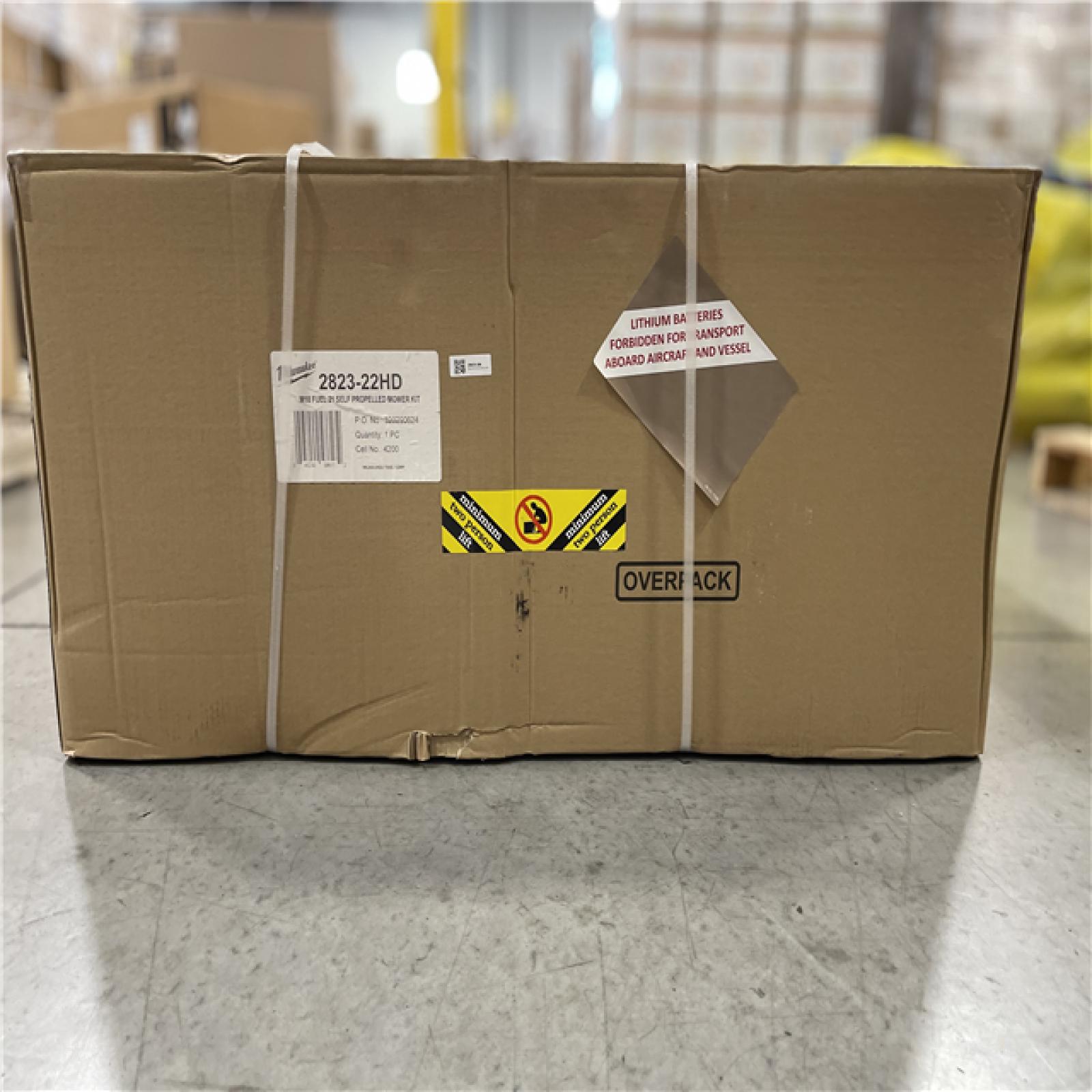 DALLAS LOCATION- NEW!- Milwaukee M18 FUEL 21 Self-Propelled Dual Battery Mower Kit