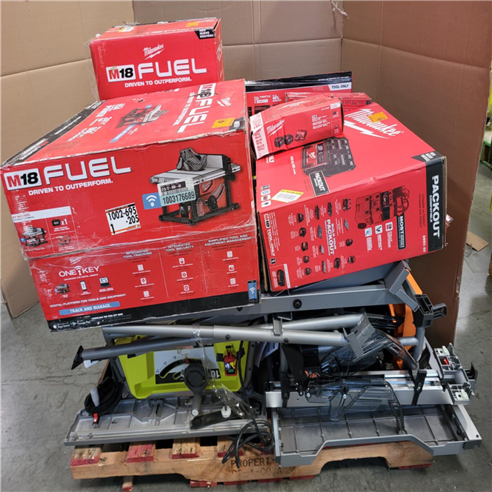 CALIFORNIA AS-IS TOOL PALLET