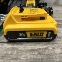 AS-IS DEWALT 20V Max Cordless Lithium-Ion Green Cross-Line Laser Level Kit