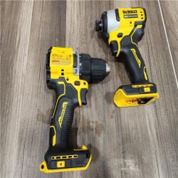 AS-IS DEWALT 20-Volt MAX Lithium-Ion Cordless 7-Tool Combo Kit with 2.0 Ah Battery, 5.0 Ah Battery and Charger