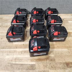 HOUSTON LOCATION - AS - IS MILWAUKEE BATTERY PACK QTY - 10
