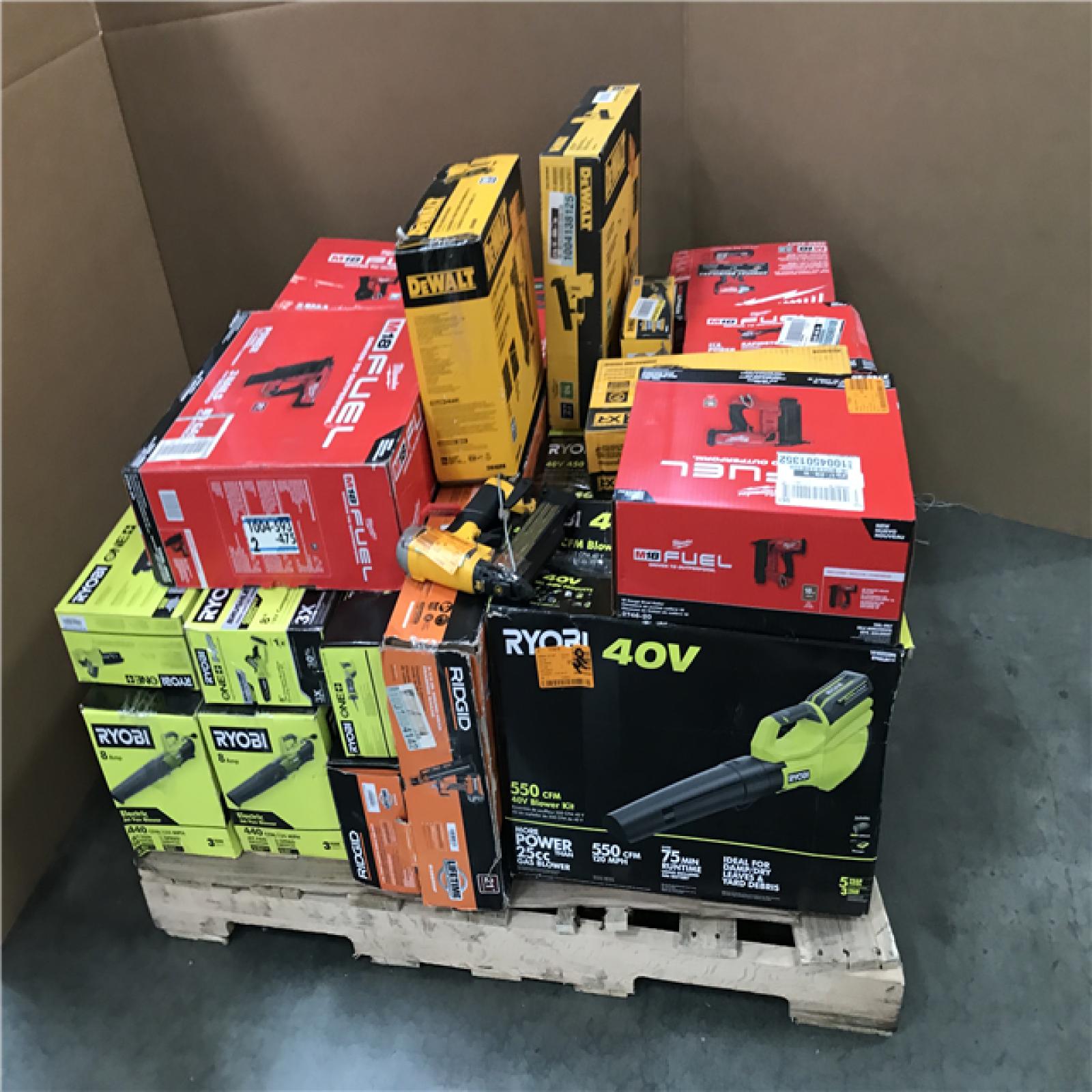 CALIFORNIA AS-IS TOOL PALLET