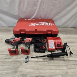 AS-IS MILWAUKEE FUEL 18V Cordless Hammer Drill and Impact Driver Combo Kit