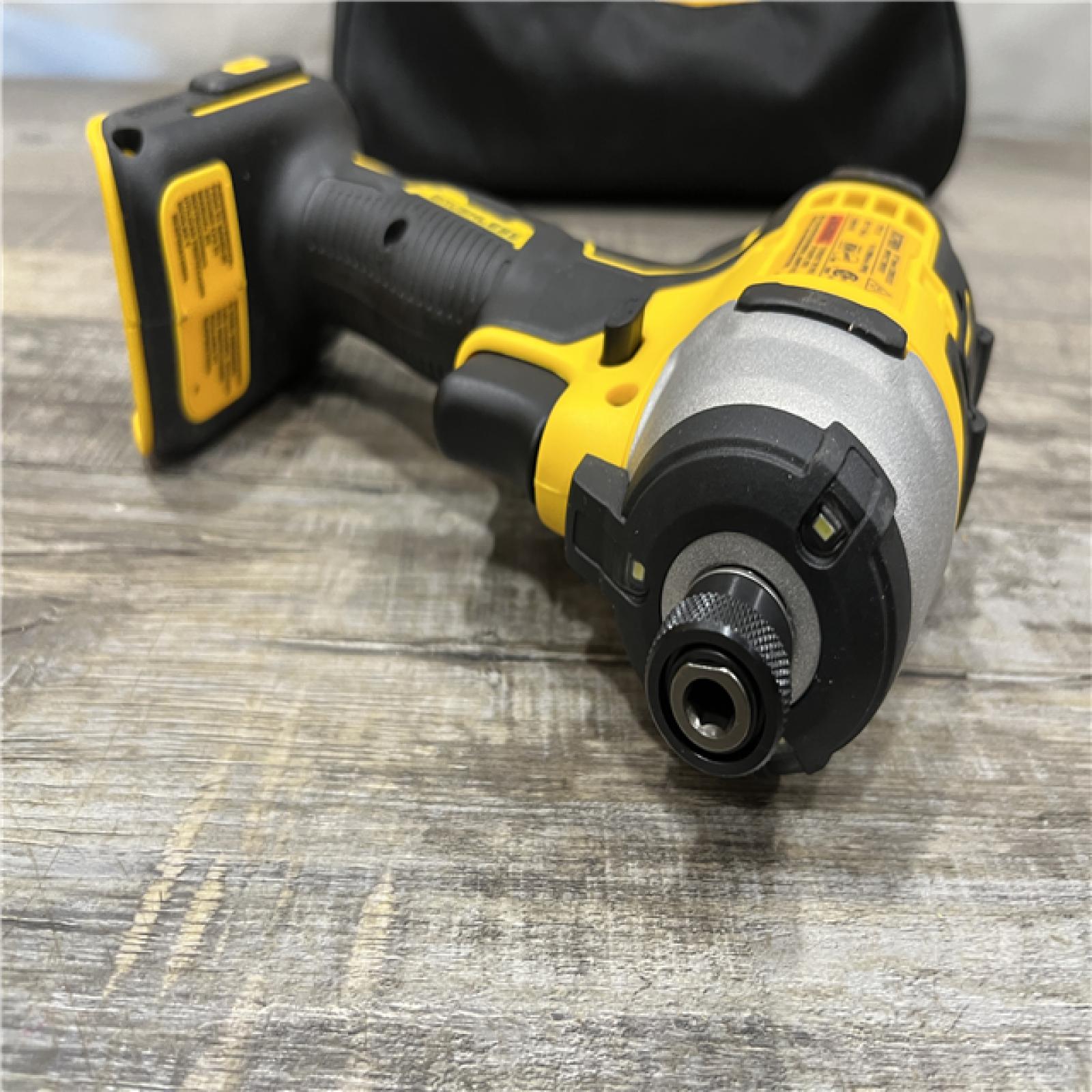 AS-IS DEWALT Atomic 20V Max Lithium-Ion Brushless Cordless Compact 1/4 in. Impact Driver Kit