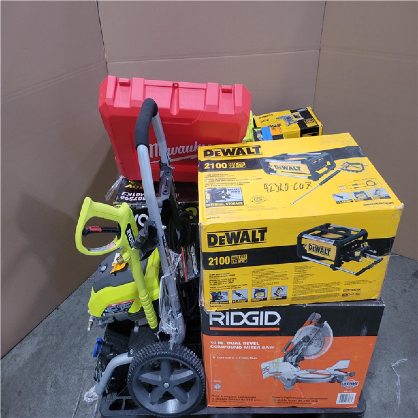 CALIFORNIA AS-IS TOOL PALLET