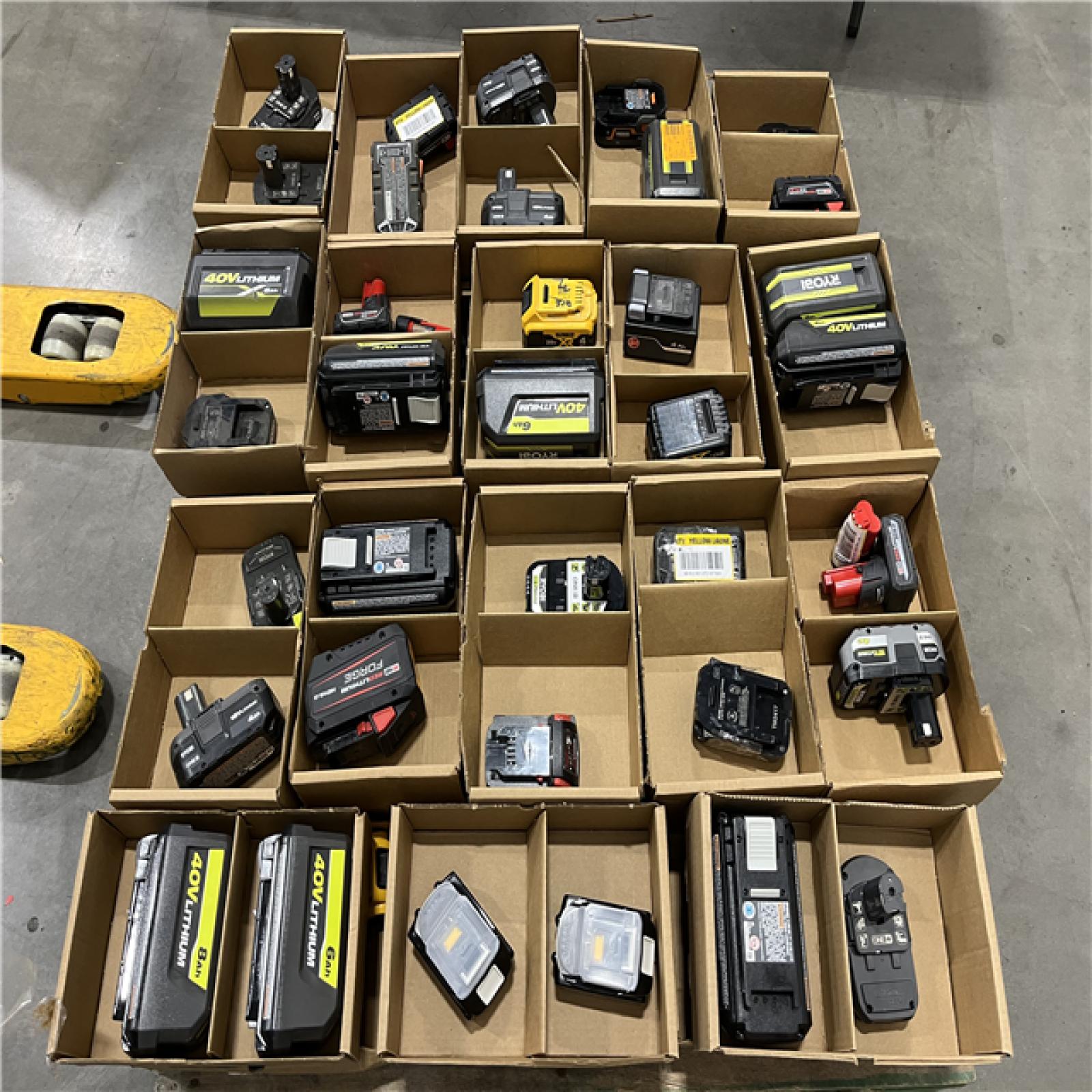 DALLAS LOCATION - AS-IS BATTERY PALLET