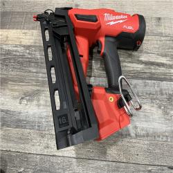 AS-IS Milwaukee FUEL 18-Volt Lithium-Ion Brushless Cordless Gen II 16-Gauge Angled Finish Nailer (Tool-Only)
