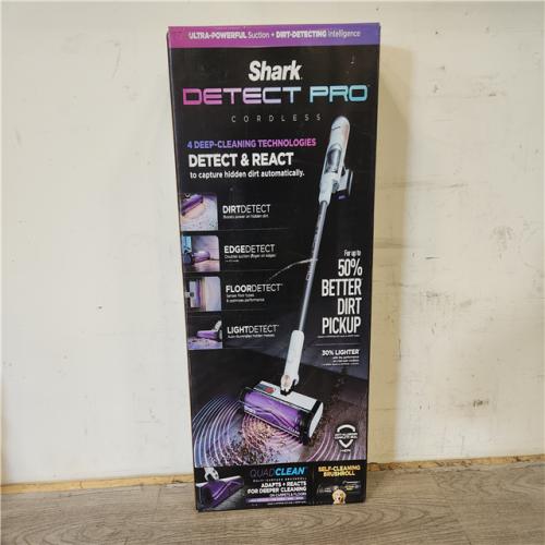 Phoenix NEW Shark Detect Pro Bagless Cordless HEPA Portable Stick Vacuum Cleaner with QuadClean Multi-Surface Brushroll in Dark Grey