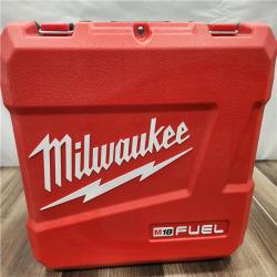 AS-IS Milwaukee 2904-22 Hammer Drill Driver Kit with Batteries  Charger & Tool Case  Red