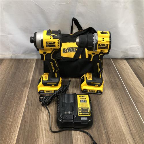 AS-IS DEWALT ATOMIC 20-Volt MAX Lithium-Ion Cordless Combo Kit