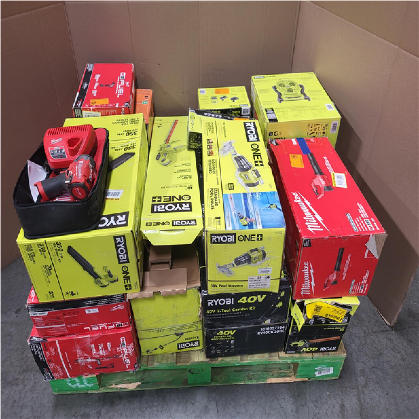 CALIFORNIA AS-IS TOOL PALLET