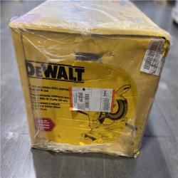 NEW! -  DEWALT 15 Amp Corded 12 in. Double Bevel Sliding Compound Miter Saw,
