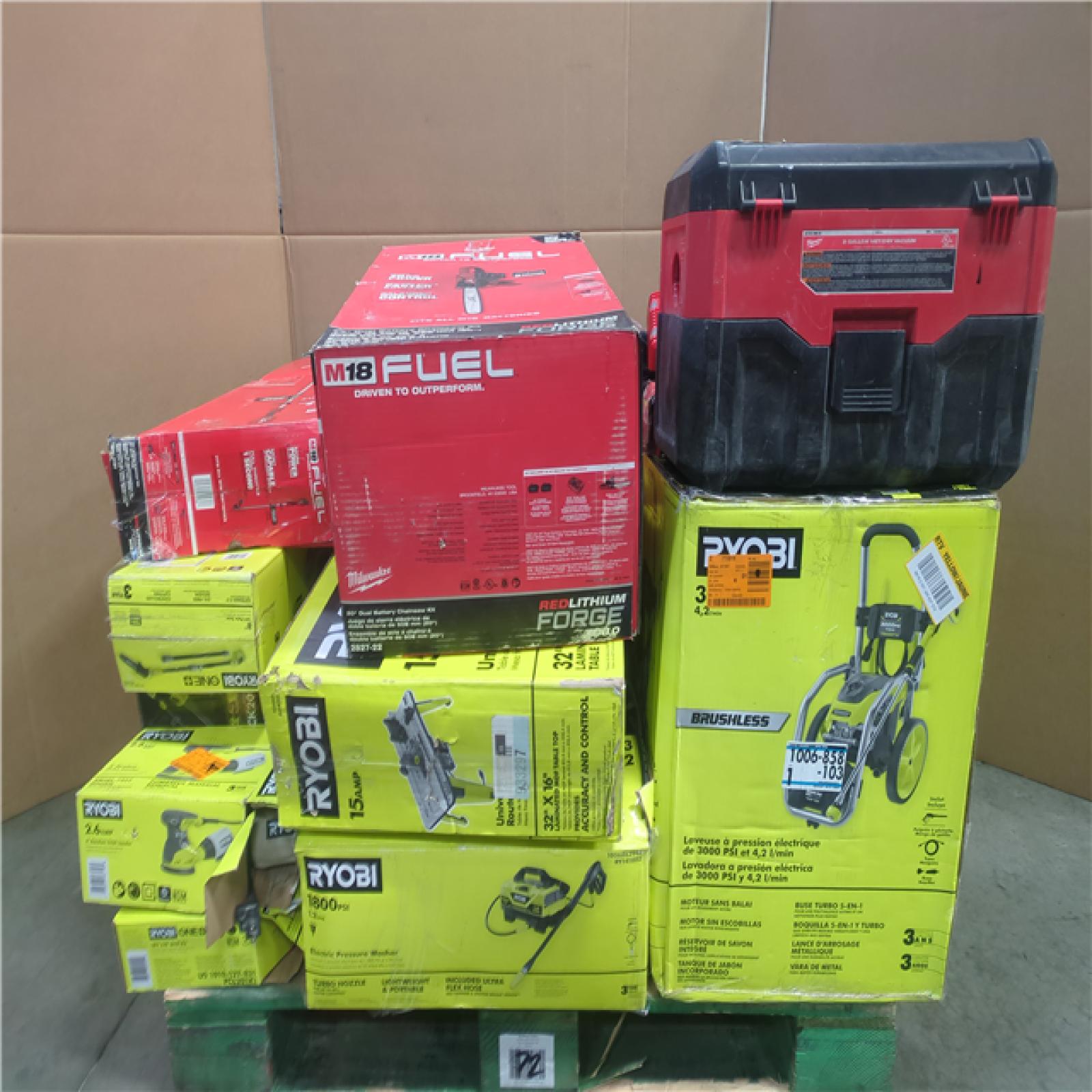 CALIFORNIA AS-IS TOOL PALLET