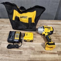 HOUSTON LOCATION - AS - IS DEWALT 20V MAX Lithium-Ion Cordless 1/2 in. Impact Wrench Kit