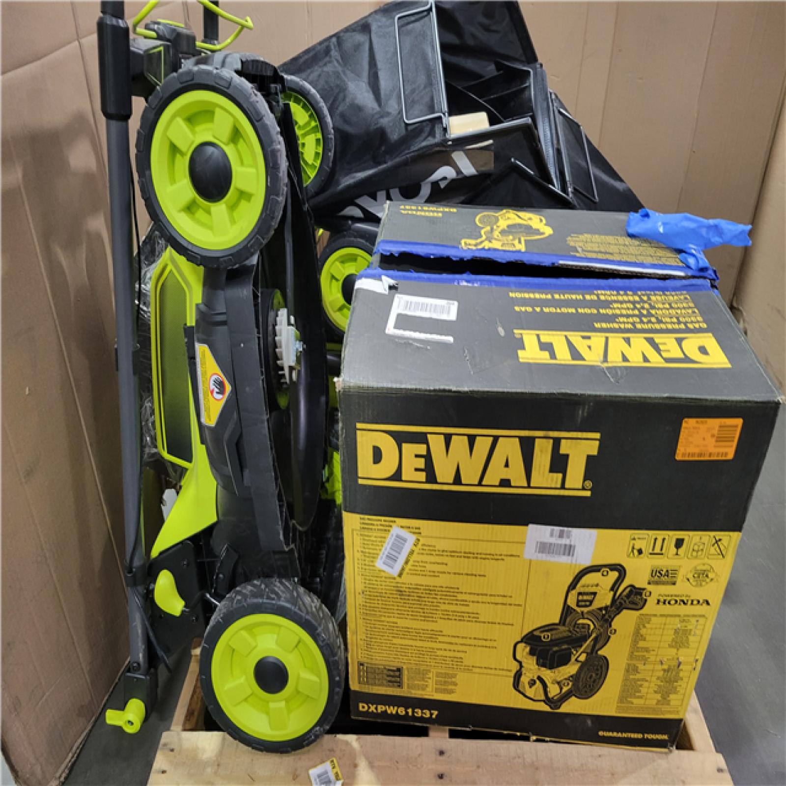 CALIFORNIA AS-IS OUTDOOR POWER EQUIPMENT