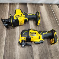 AS-IS DEWALT 20-Volt MAX Lithium-Ion Cordless 7-Tool Combo Kit with 2.0 Ah Battery, 5.0 Ah Battery and Charger