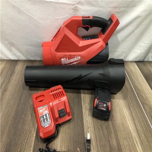 AS-IS Milwaukee FUEL 120 MPH 500 CFM 18V Brushless Cordless Battery Powered Leaf Blower Kit