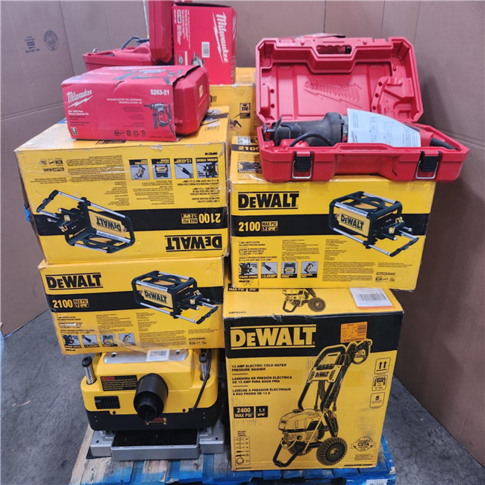 CALIFORNIA AS-IS TOOL PALLET