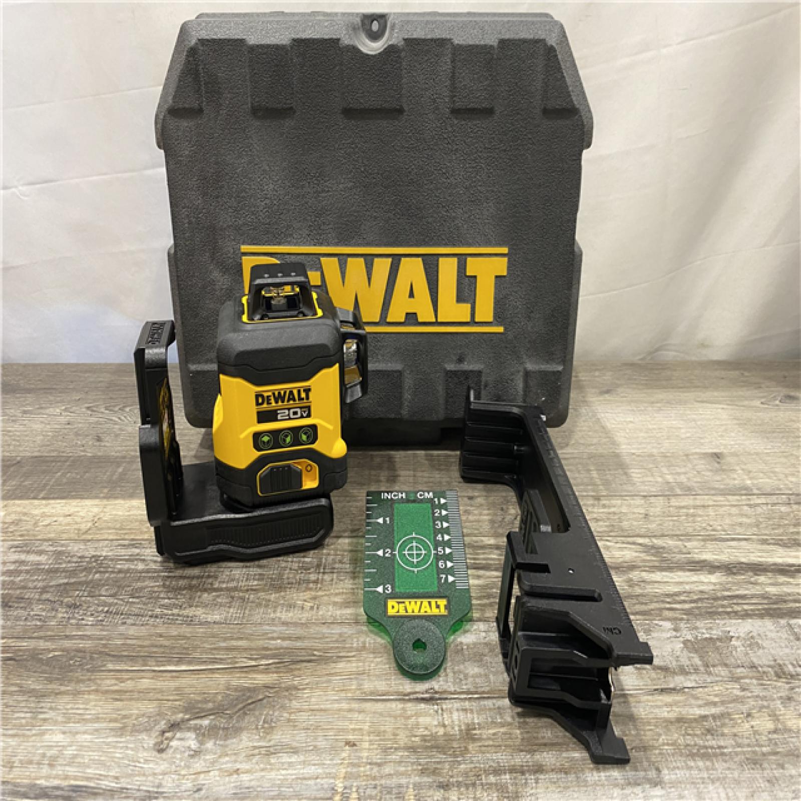 AS-IS DEWALT 20V 3-Beam 360-Degree 3-Plane Laser Level (Tool Only)
