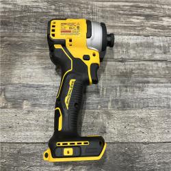 AS-IS DEWALT Atomic 20V Max Lithium-Ion Brushless Cordless Compact 1/4 in. Impact Driver Kit