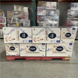 DALLAS LOCATION - Millie Moon Luxury Disposable Diapers - Size 5 - 108ct PALLET-(20 CASES)