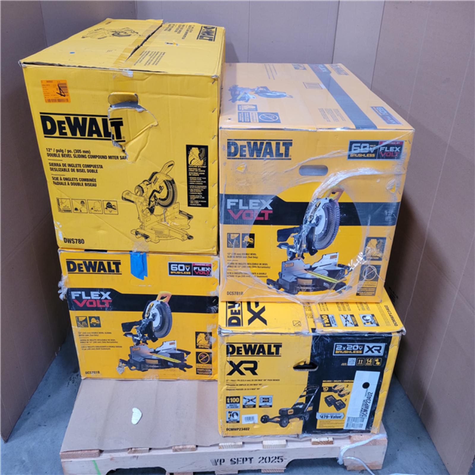 CALIFORNIA AS-IS TOOL PALLET