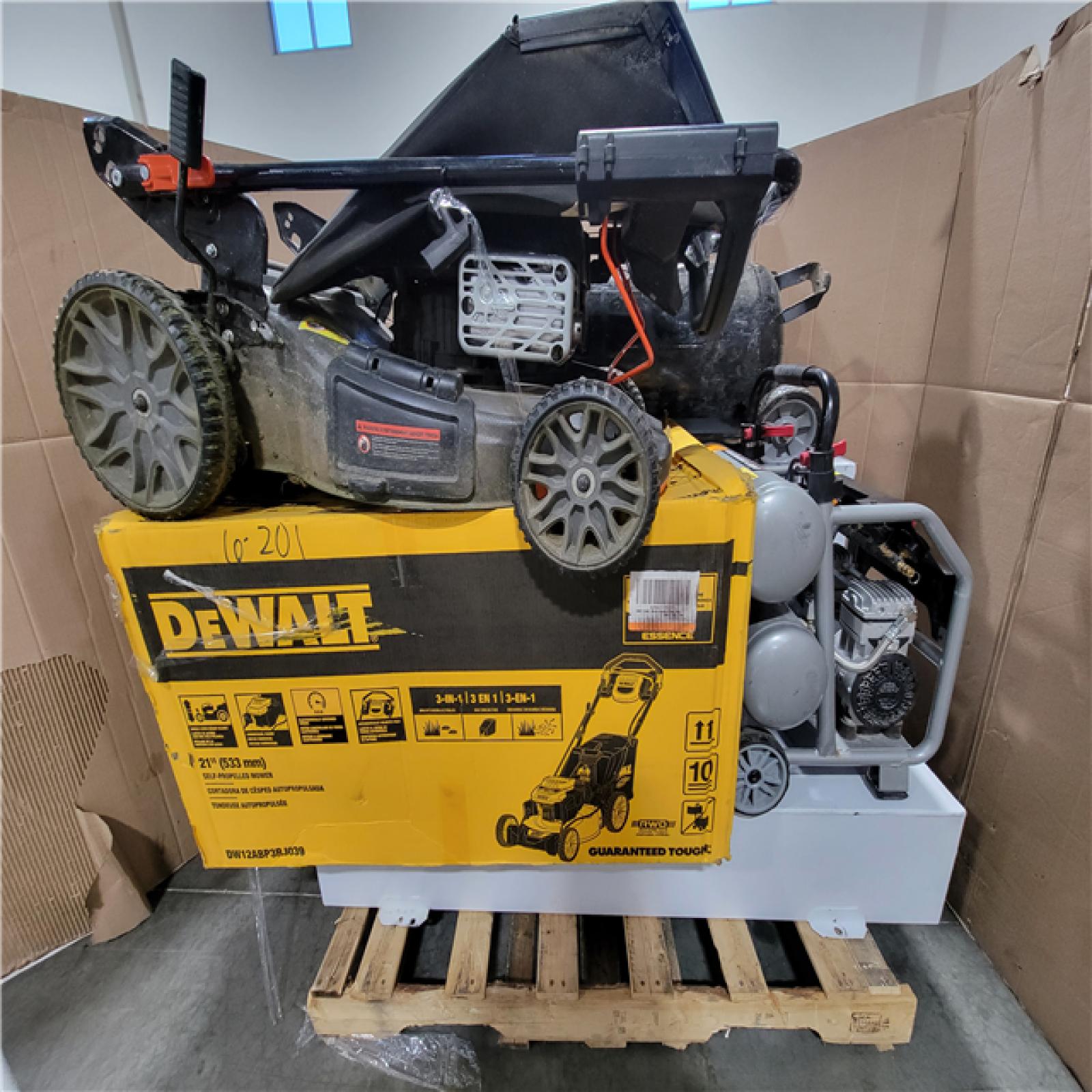 California AS-IS OUTDOOR POWER EQUIPMENT