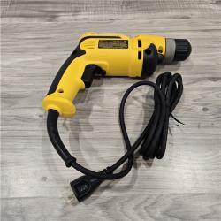 LIKE NEW! - DeWalt 8 Amp Corded 3/8 in. Pistol Grip Drill