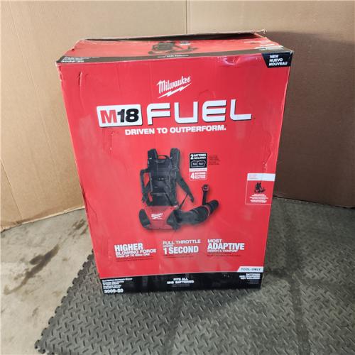 HOUSTON LOCATION - AS-IS M18 FUEL 155 MPH 650 CFM 18-Volt Lithium-Ion Brushless Cordless Dual Battery Backpack Blower (Tool Only)