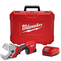 NEW! MILWAUKEE M12 12V Lithium-Ion Cordless PVC Shear Kit with One 1.5 Ah Battery