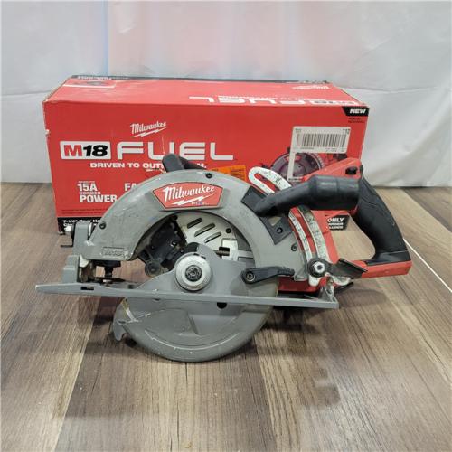 AS-IS Milwaukee 2830-20 Rear Handle Circular Saw M18 FUEL 7-1/4  Cordless Brushless Tool Only