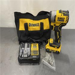 AS-IS - DeWALT ATOMIC 20V Max Lithium-Ion Brushless Cordless Compact 1/4 in. Impact Driver Kit