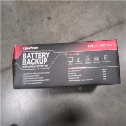 CALIFORNIA LIKE-NEW CYBERPOWER BATTERY BACKUP w/ SURGE PROTECTION