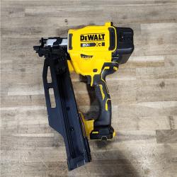 HOUSTON LOCATION - AS-IS DEWALT 20-Volt 21° Cordless Framing Nailer (Tool-Only)