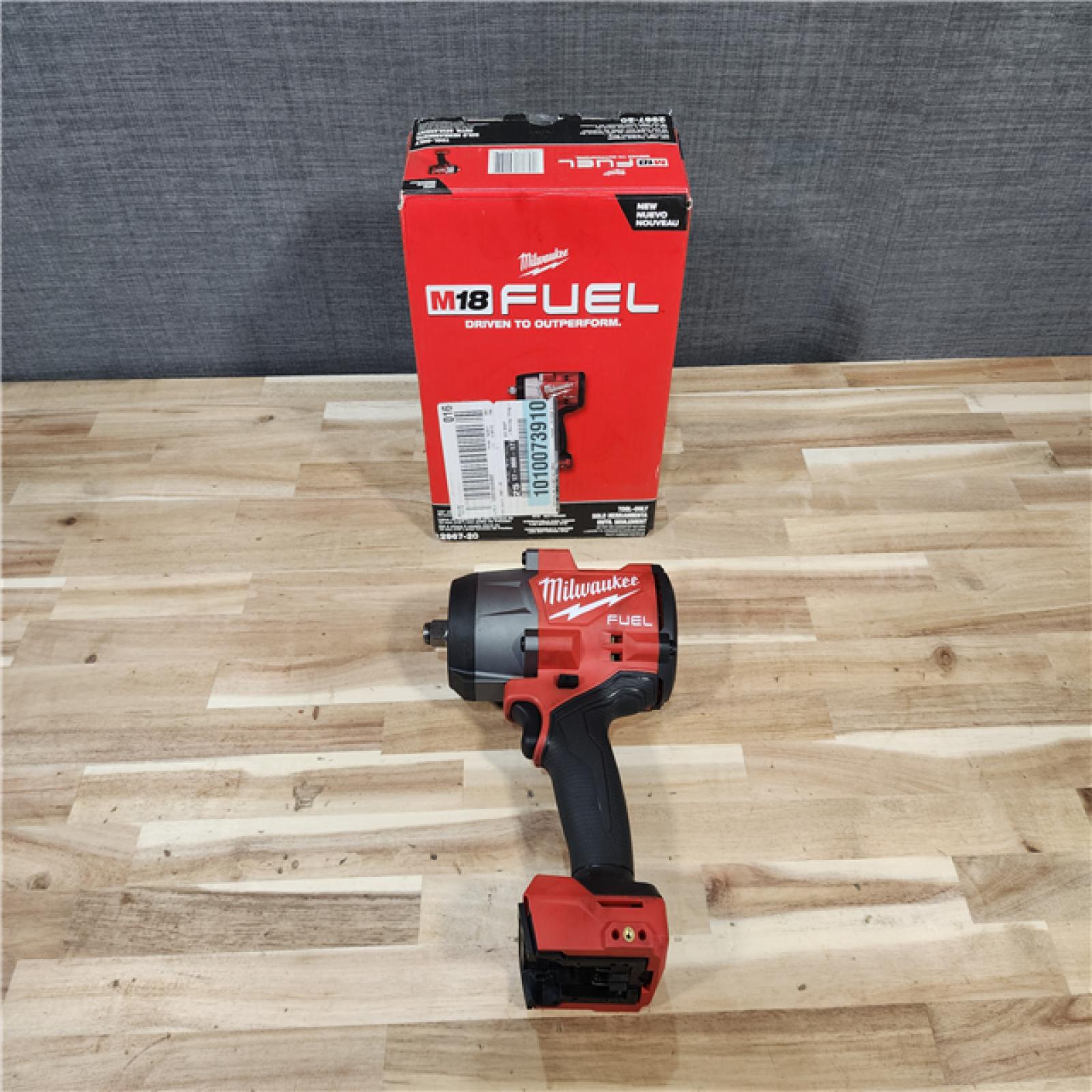 HOUSTON LOCATION - AS-IS Milwaukee  FUEL 18V Lithium-Ion Brushless Cordless 1/2 in. Impact Wrench with Friction Ring (Tool-Only)