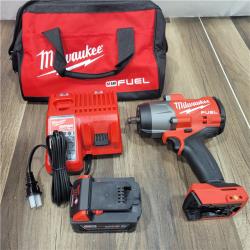 GOOD Milwaukee M18 1/2 in. Cordless Brushless High Torque Impact Wrench Kit (Battery & Charger)